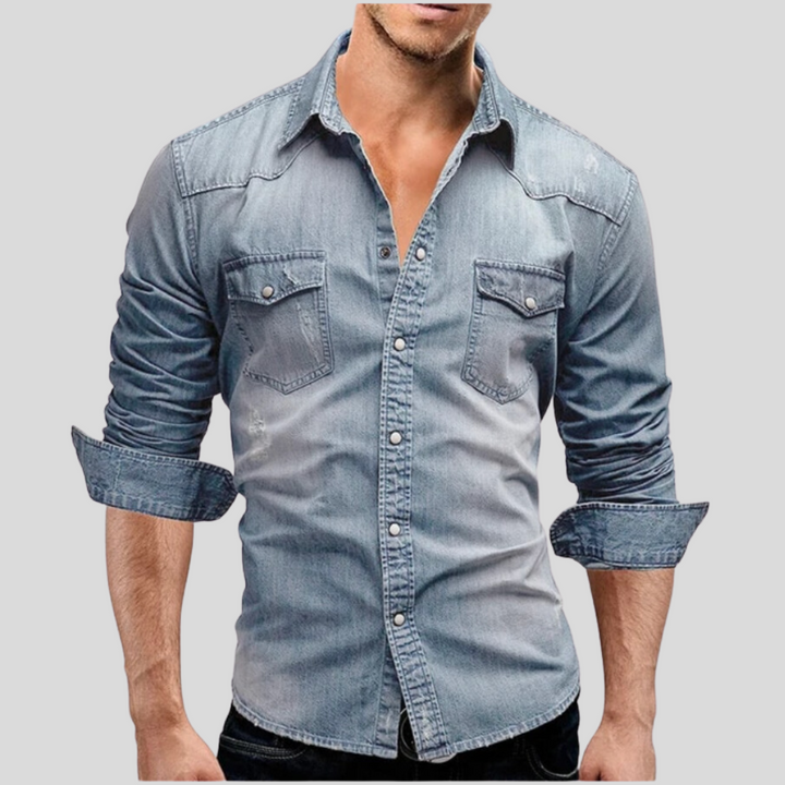 Chemise homme | Authentique & Polyvalente | Confort doux
