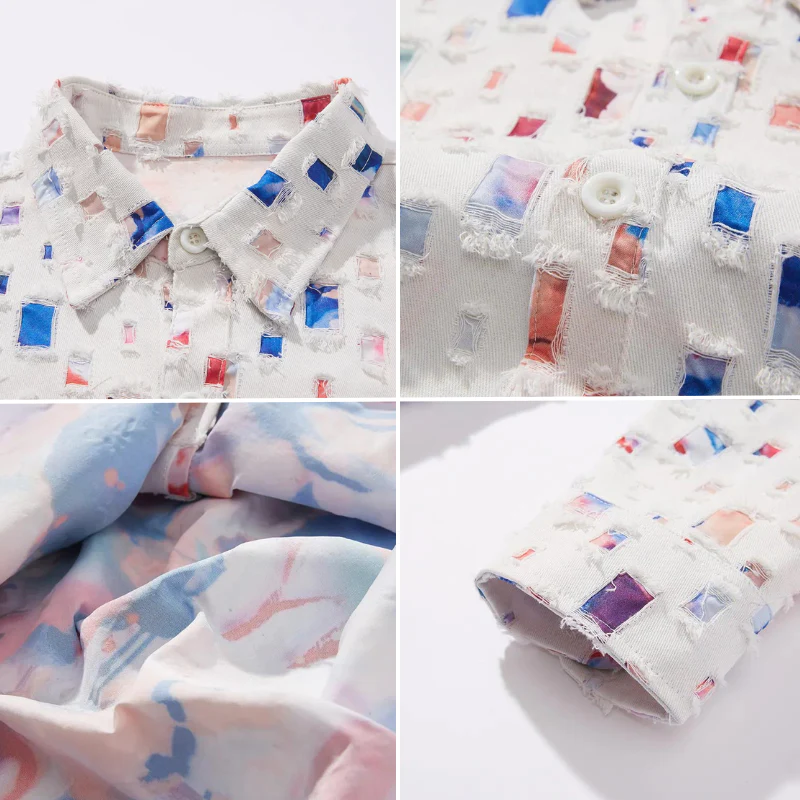 Chemise Homme | Décontractée & Ample | Printemps & Été | Design Tendance
