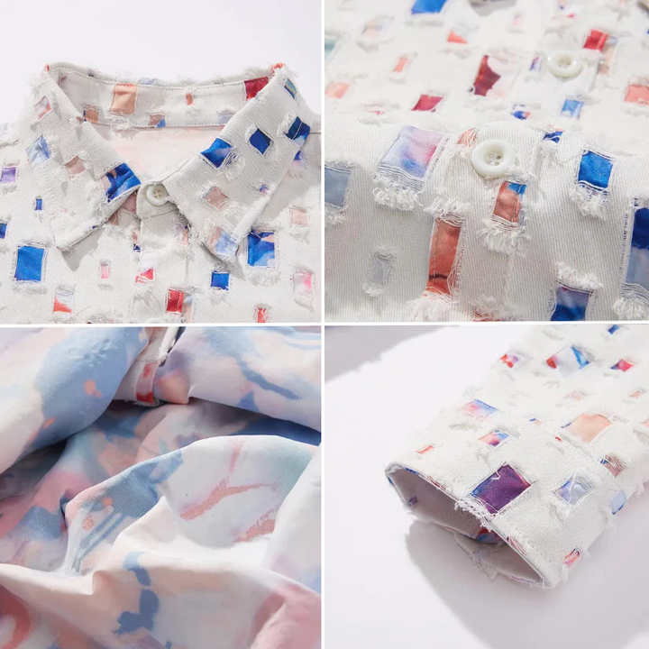 Chemise Homme | Décontractée & Ample | Printemps & Été | Design Tendance