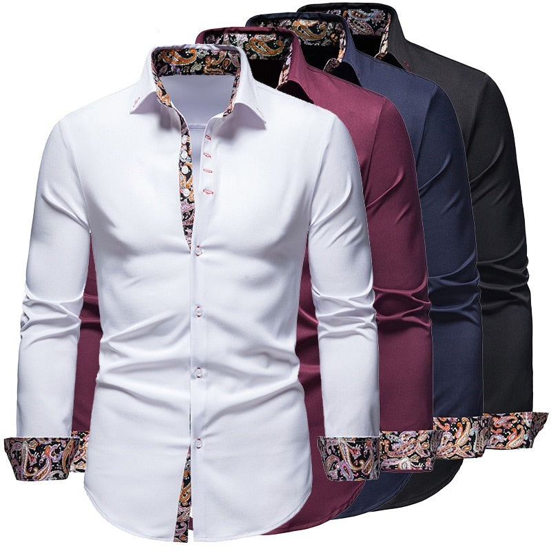 Chemise Heren | Moderne & Élégante | Confort en coton | Coupe ajustée
