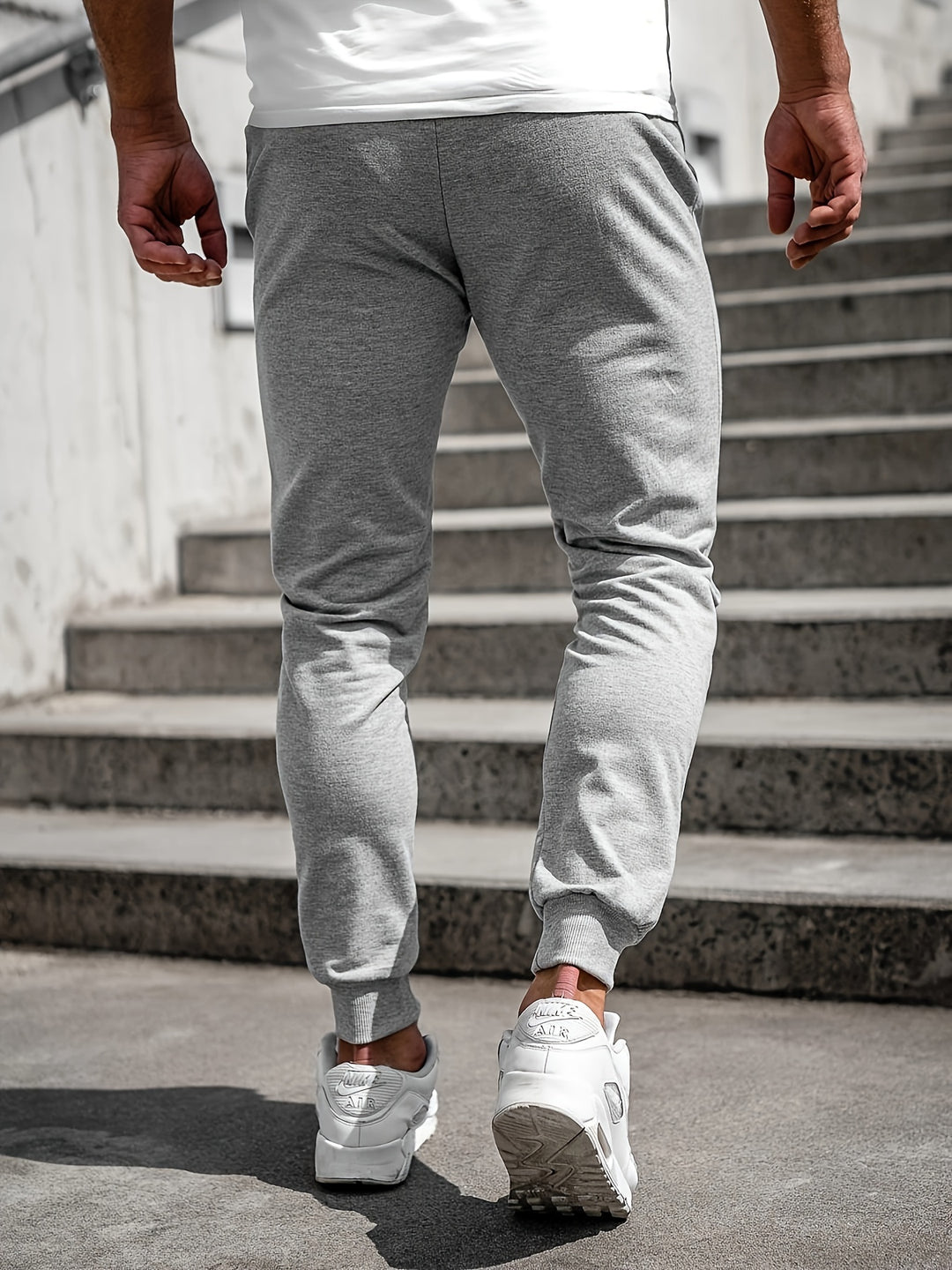 Pantalon de jogging pour hommes | Athlétique & Confortable | Poches & Cordon de serrage