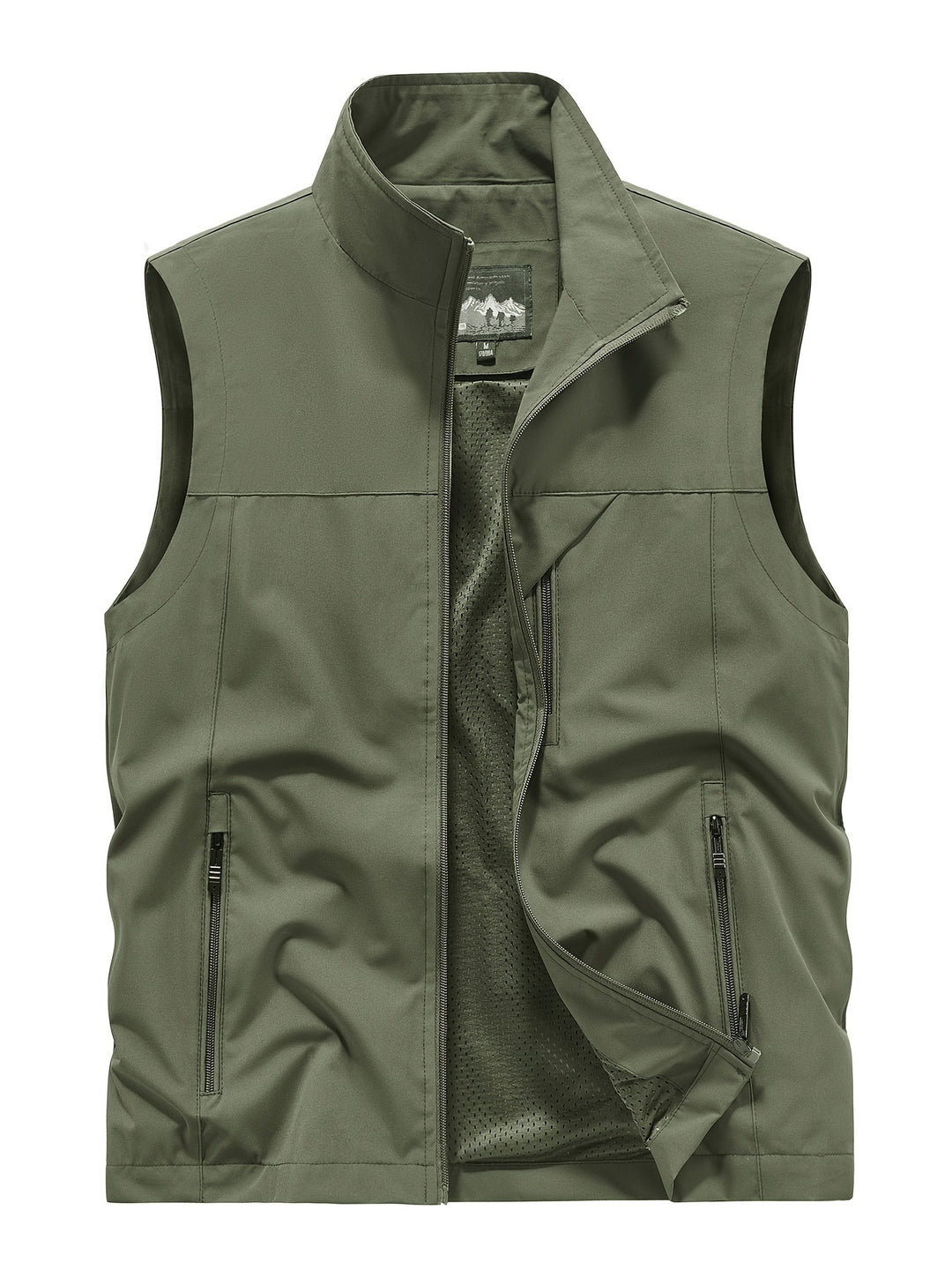 Veste de Sport Heren | Légère & Respirante | Gilet d'extérieur sans manches | Polyester