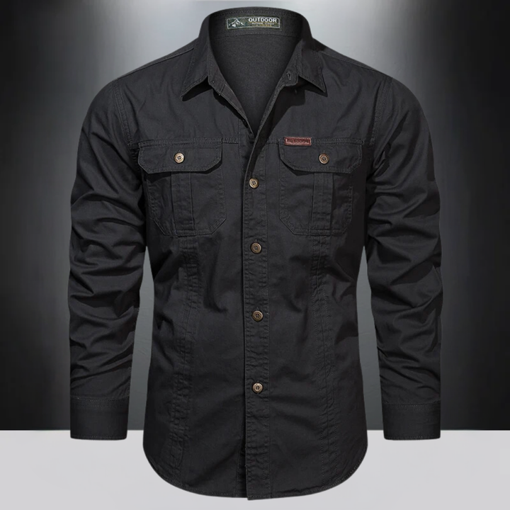 Chemise d'extérieur pour hommes | Durable & Fonctionnelle | Coton résistant