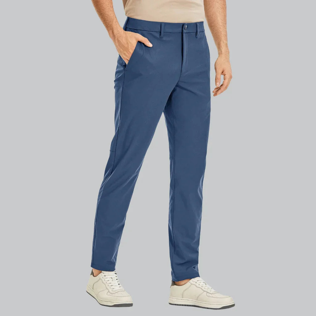 Pantalon Homme | Taille Élastique & Coupe Moderne | Confort Formelle & Décontractée