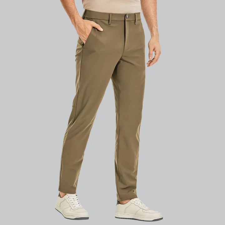 Pantalon Homme | Taille Élastique & Coupe Moderne | Confort Formelle & Décontractée