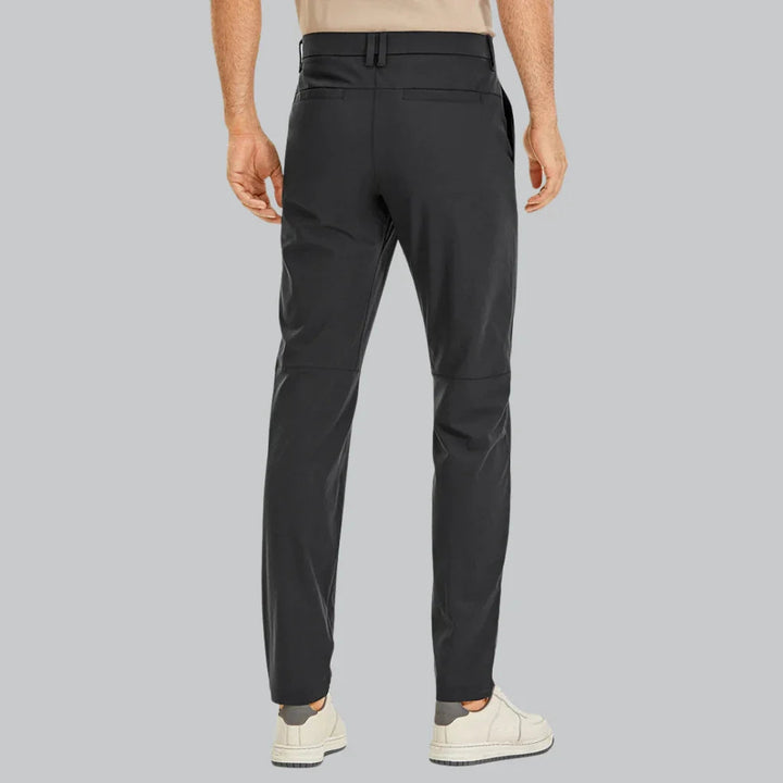 Pantalon Homme | Taille Élastique & Coupe Moderne | Confort Formelle & Décontractée