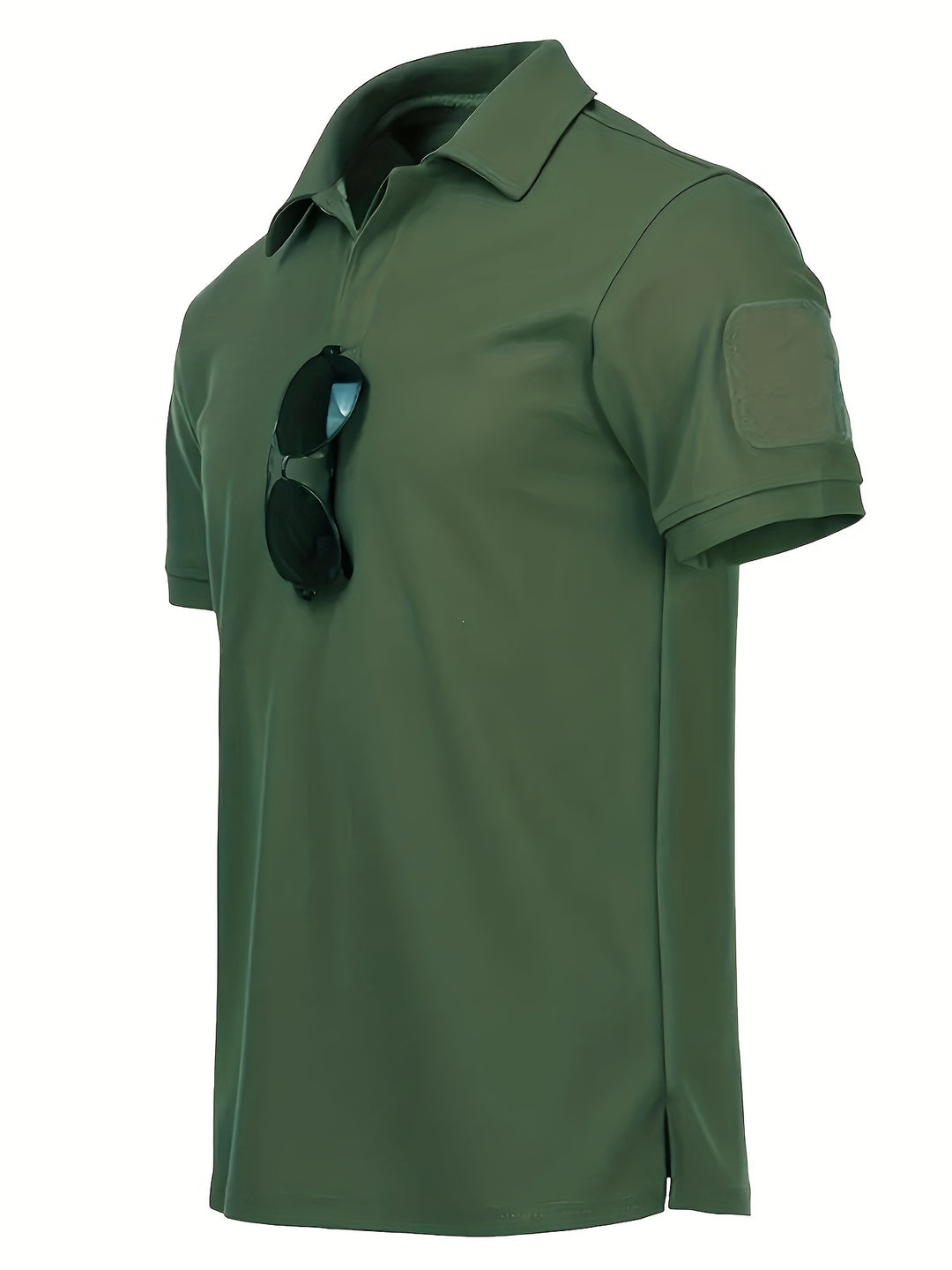 Chemise Polo Tactique pour Hommes | Respirante & Légère | Col: Polo | Activités d'Été