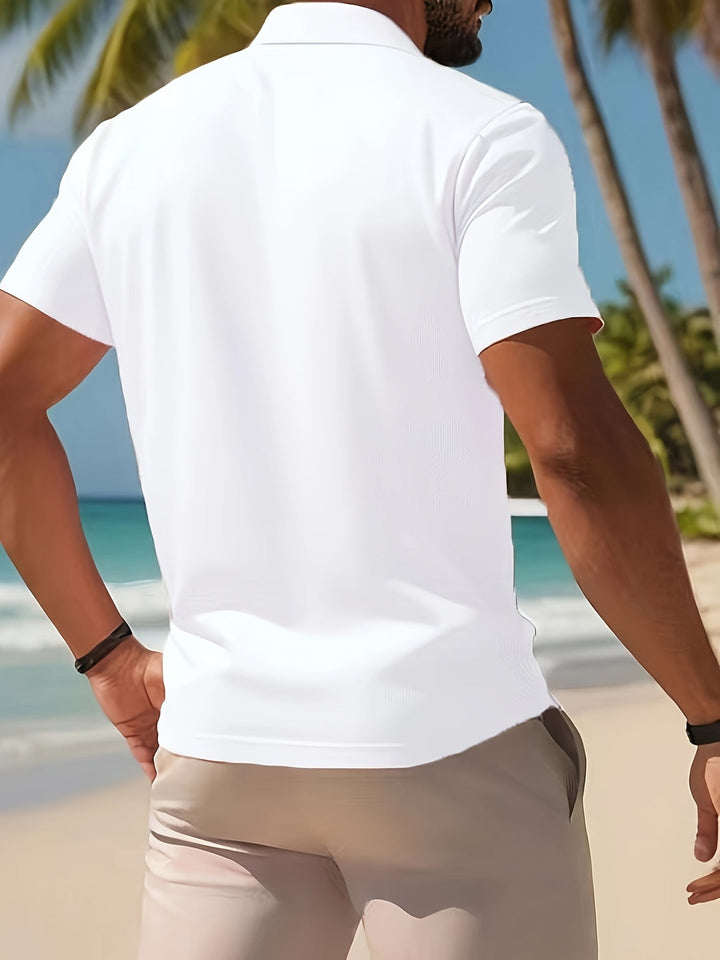 Polo pour hommes | Style Exécutif | Confortable & Polyvalent | Polyester