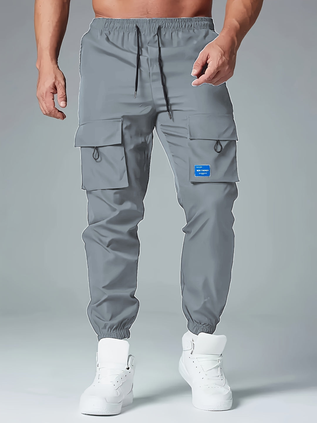 Pantalons Cargo Heren | Respirant & Coupe Lâche | Plusieurs Poches | Polyester