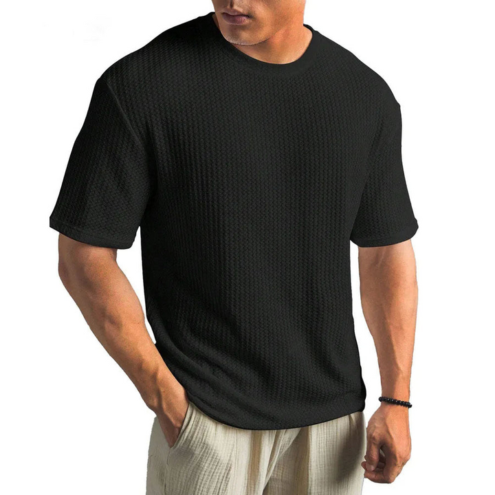 T-shirt Homme | Ultra Doux & Intemporel | Col Rond Manches Courtes | Polyester