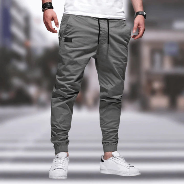 Pantalon Cargo Homme | Design Classique & Cordon | Confort Moderne Été | Coton Respirant