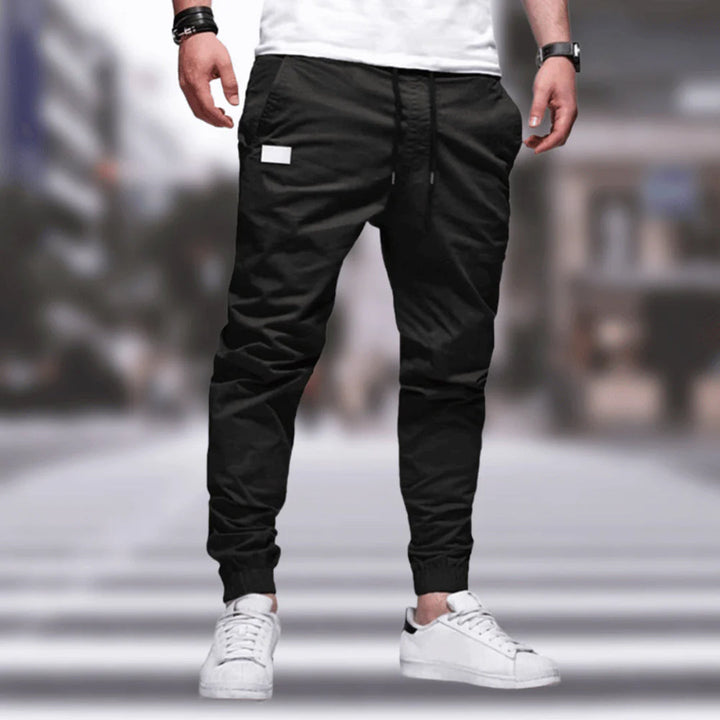 Pantalon Cargo Homme | Design Classique & Cordon | Confort Moderne Été | Coton Respirant
