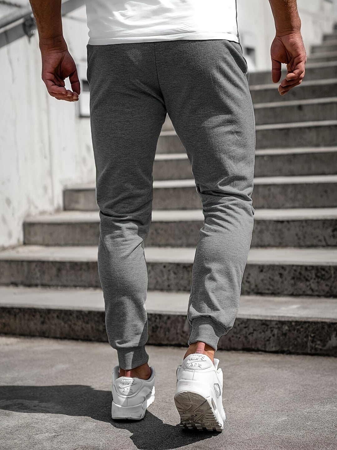 Pantalon de jogging pour hommes | Athlétique & Confortable | Poches & Cordon de serrage