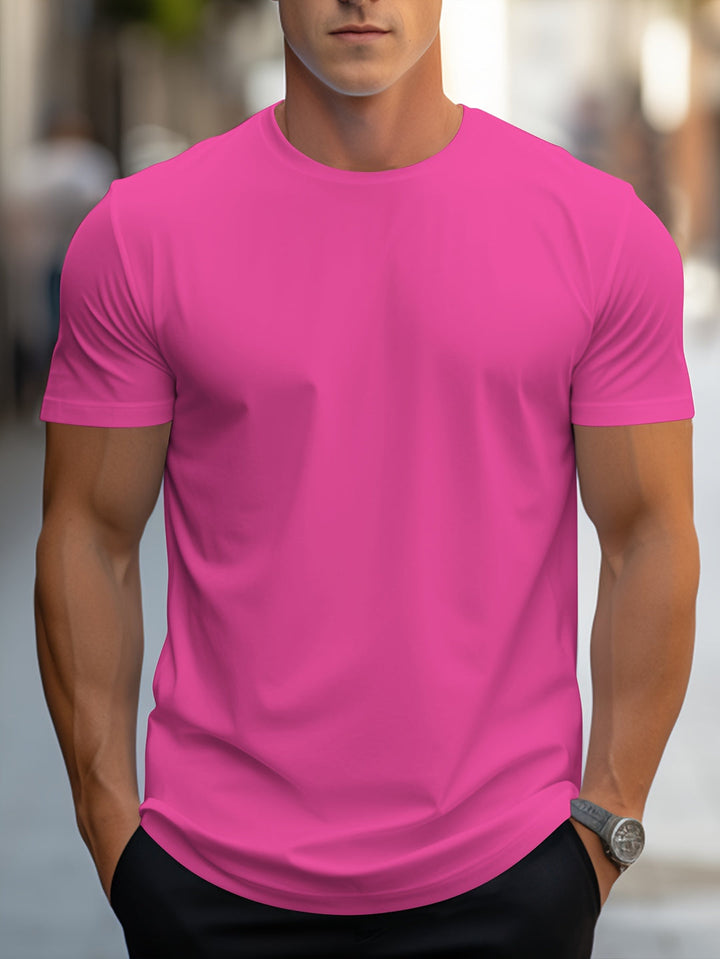 Chemise pour hommes | Confortable & Respirante | Manches Courtes | Printemps & Été