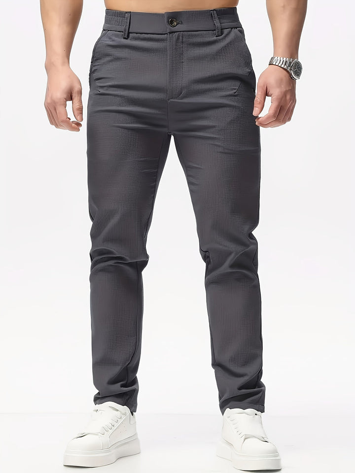 Pantalon Homme | Coupe Normale | Couleur Unie | Confortable
