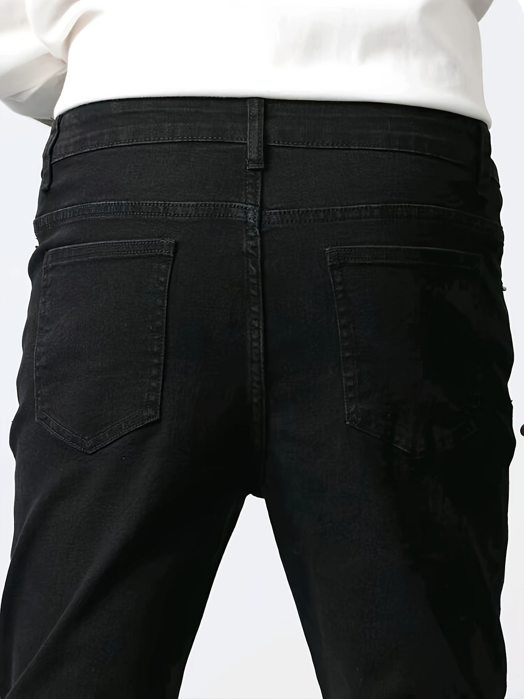 Jeans Heren | Denim Résistant & Coupe Slim | Mélange de Coton avec Poches | Pantalon Casual Outdoor