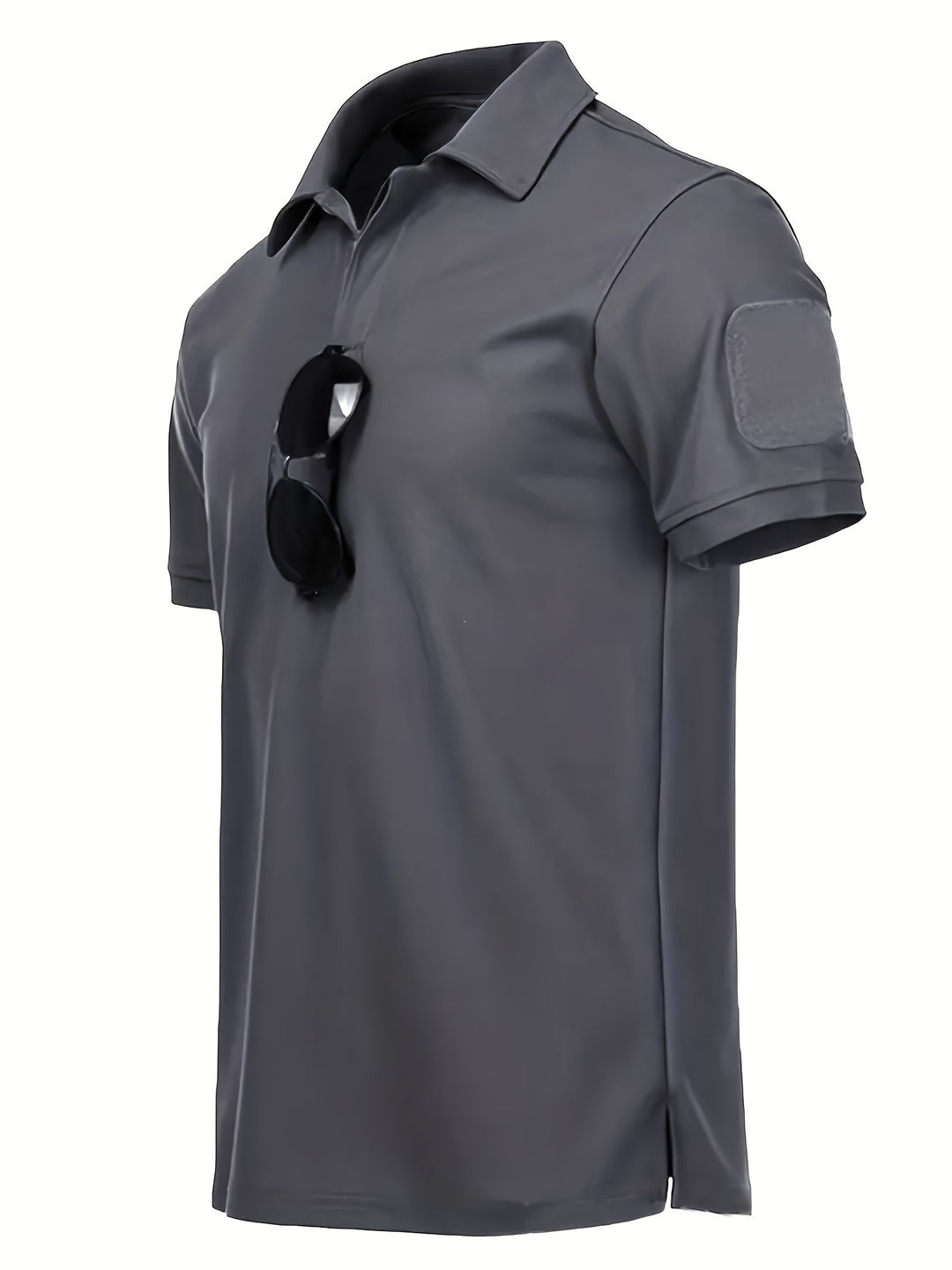 Chemise Polo Tactique pour Hommes | Respirante & Légère | Col: Polo | Activités d'Été