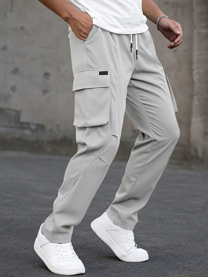Pantalon Cargo Homme | Plusieurs Poches | Tendance & Confortable | Non-Élastique