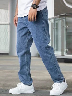Jeans en denim moderne à coupe droite pour un charme intemporel et une polyvalence exceptionnelle | Milan