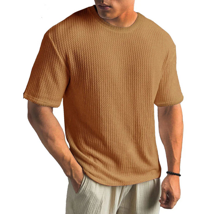 T-shirt Homme | Ultra Doux & Intemporel | Col Rond Manches Courtes | Polyester