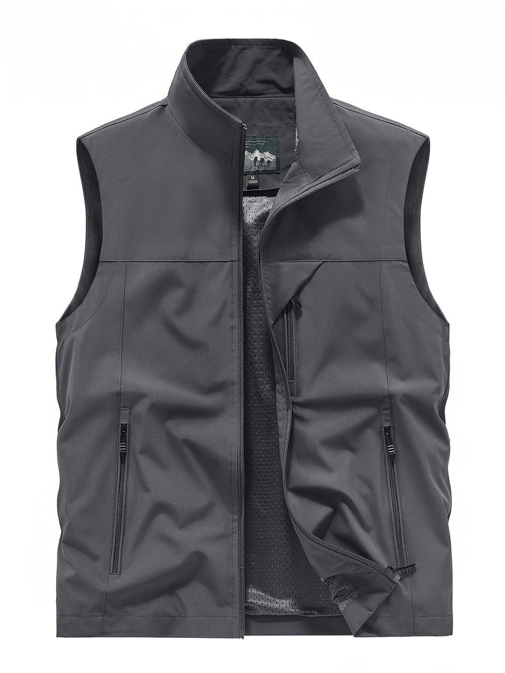 Veste de Sport Heren | Légère & Respirante | Gilet d'extérieur sans manches | Polyester