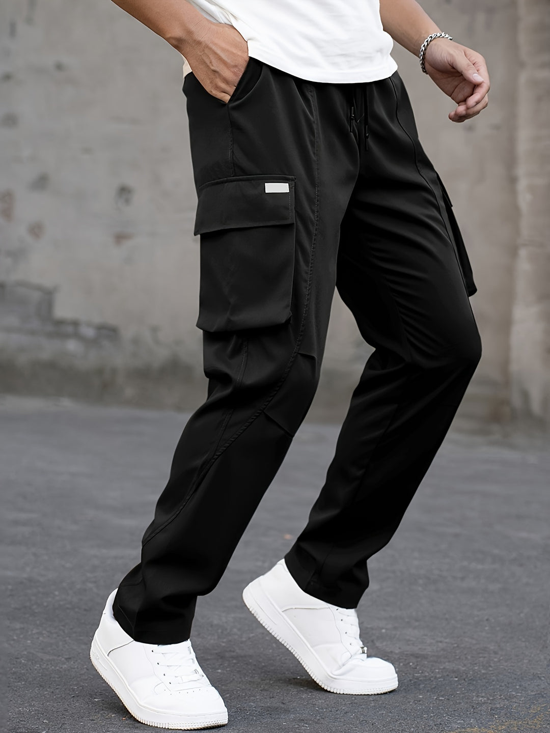 Pantalon Cargo Homme | Plusieurs Poches | Tendance & Confortable | Non-Élastique