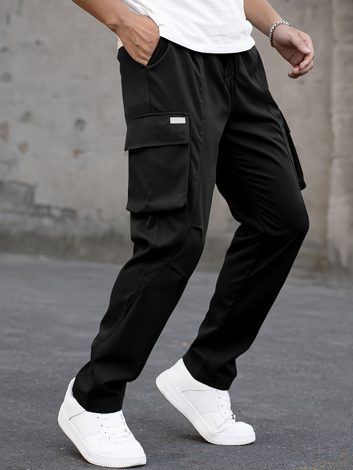 Pantalon Cargo Homme | Plusieurs Poches | Tendance & Confortable | Non-Élastique
