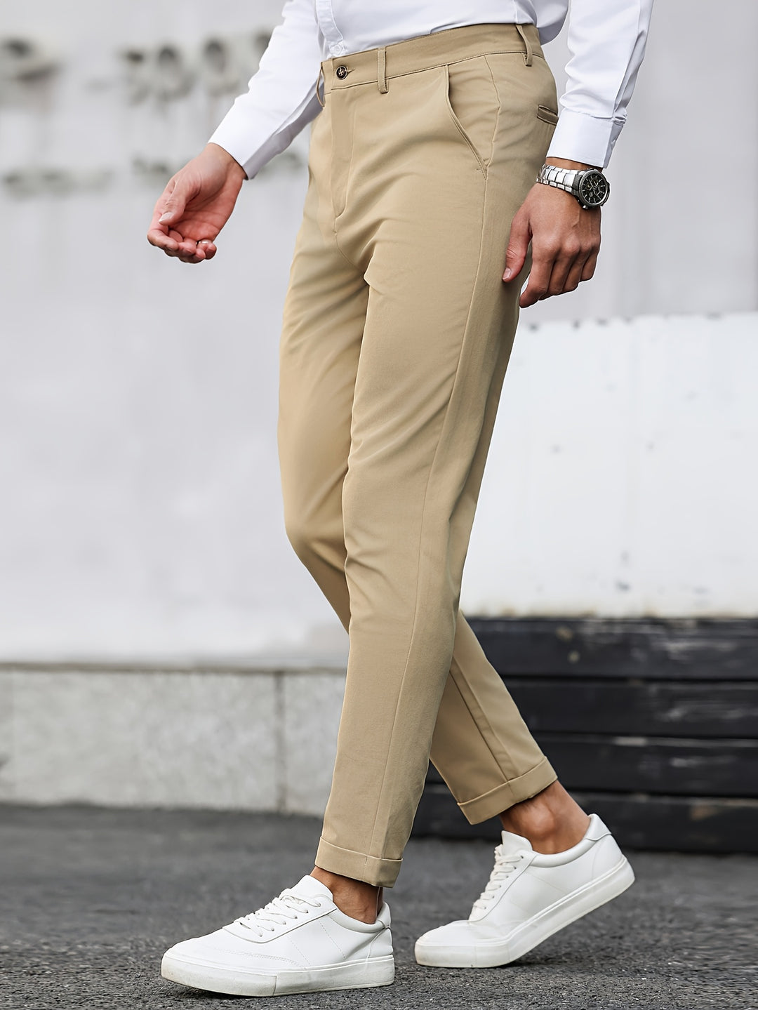 Pantalon Homme | Coupe Confortable | Élastique & Durable | Tous les Saisons