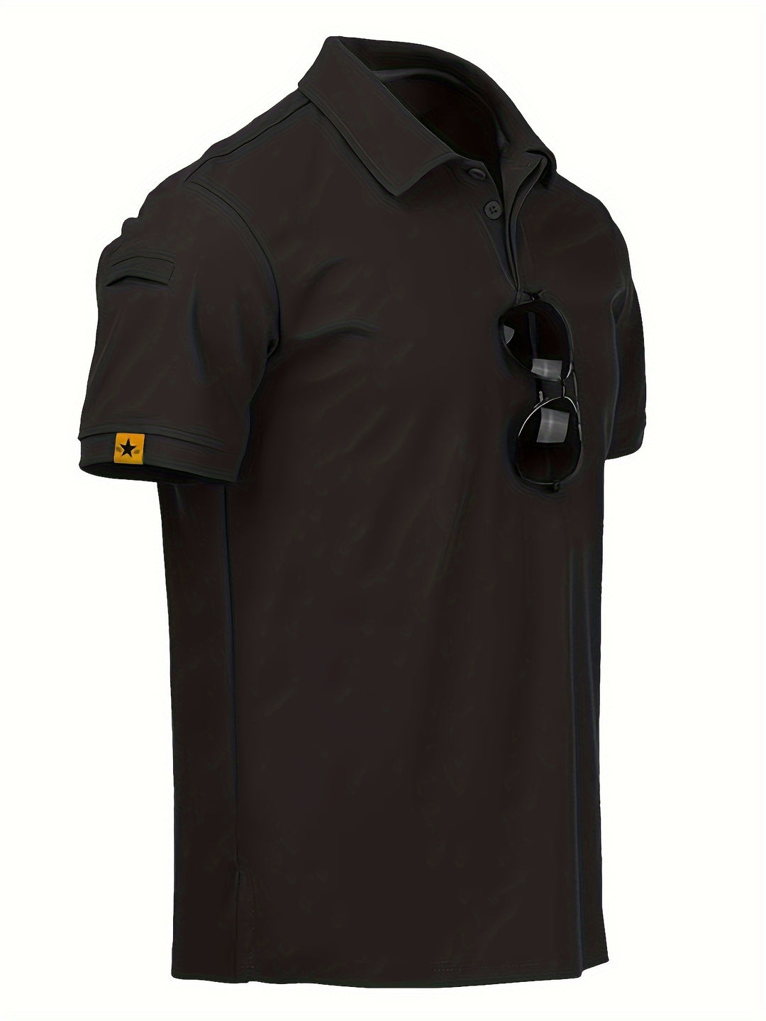 Chemise Polo Tactique pour Hommes | Respirante & Légère | Col: Polo | Activités d'Été