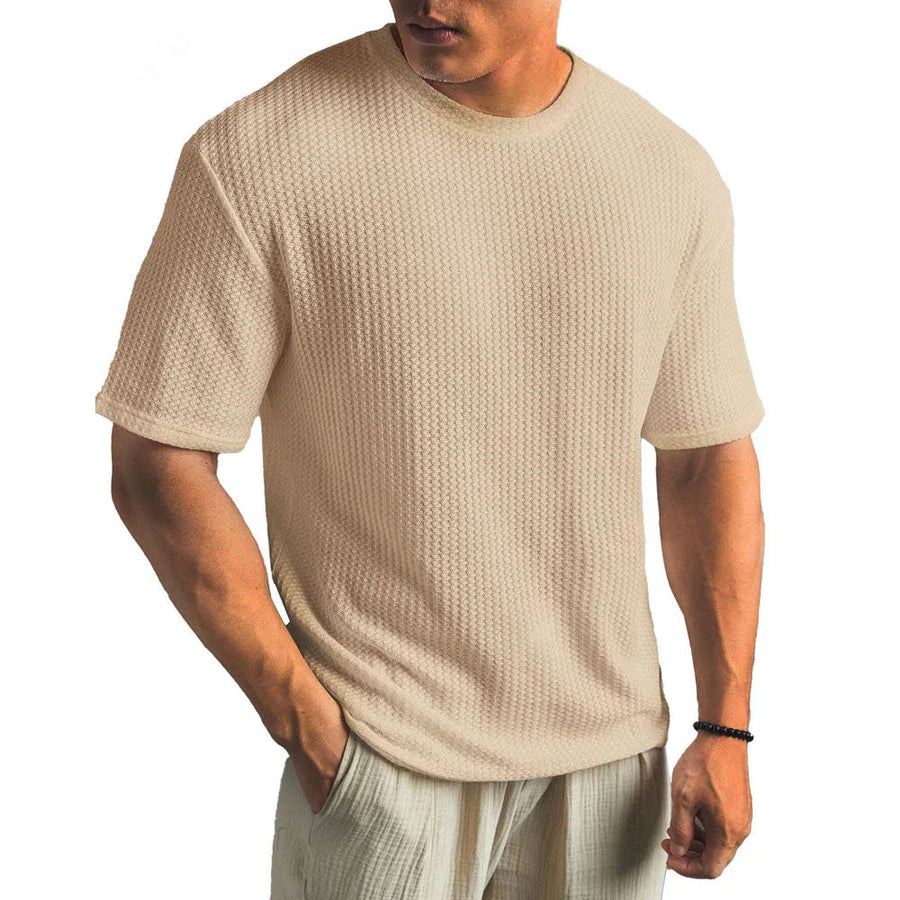 T-shirt Homme | Ultra Doux & Intemporel | Col Rond Manches Courtes | Polyester
