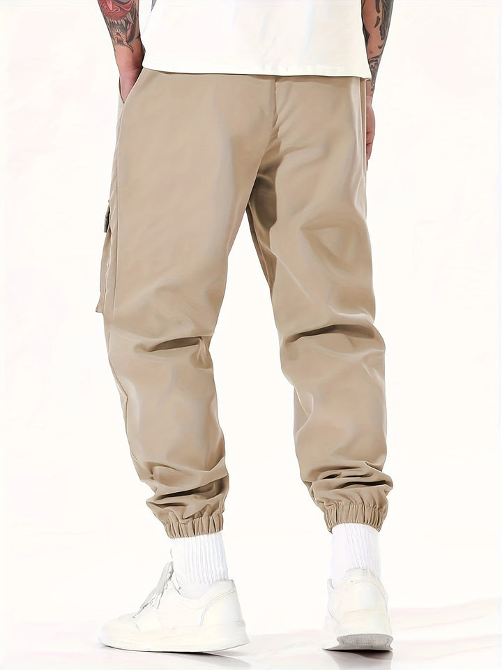Pantalons Cargo Heren | Respirant & Coupe Lâche | Plusieurs Poches | Polyester