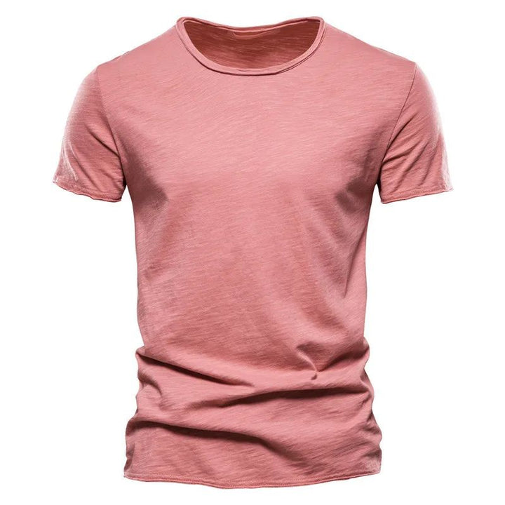 T-shirt Homme | Coupe Slim Fit | Coton Respirant | Manches Courtes | Haut Décontracté
