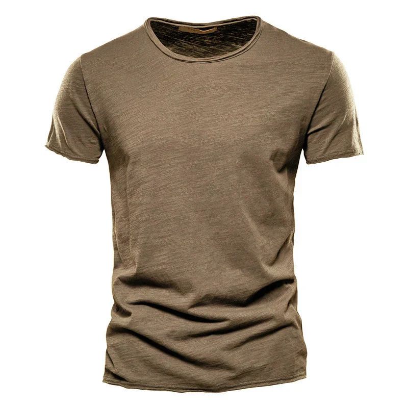 T-shirt Homme | Coupe Slim Fit | Coton Respirant | Manches Courtes | Haut Décontracté