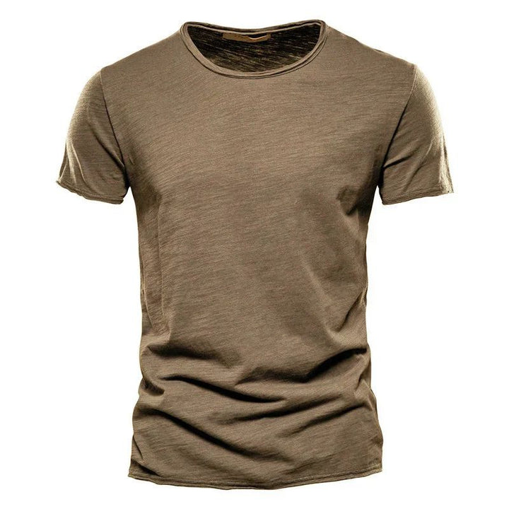 T-shirt Homme | Coupe Slim Fit | Coton Respirant | Manches Courtes | Haut Décontracté