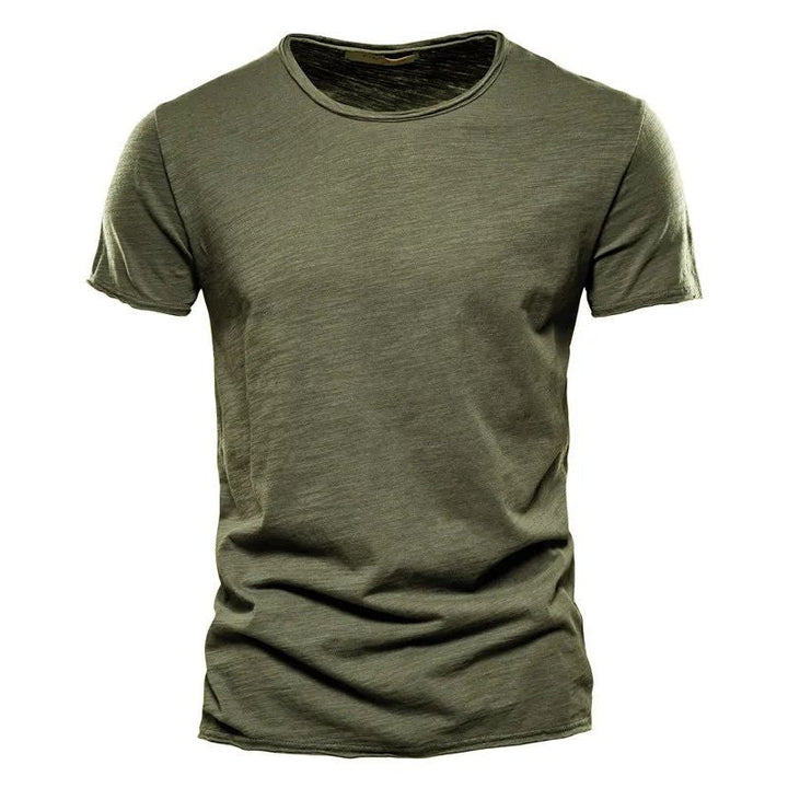 T-shirt Homme | Coupe Slim Fit | Coton Respirant | Manches Courtes | Haut Décontracté