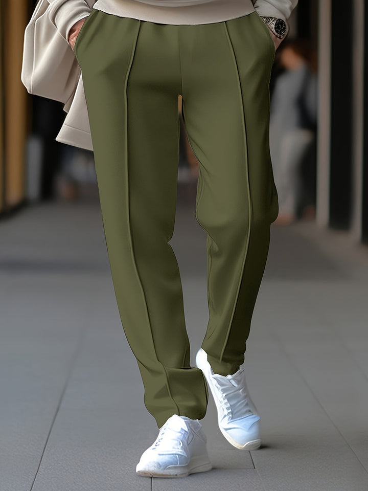 Pantalon de sport pour hommes | Léger & Respirant | Cordon de serrage | Coupe Slim