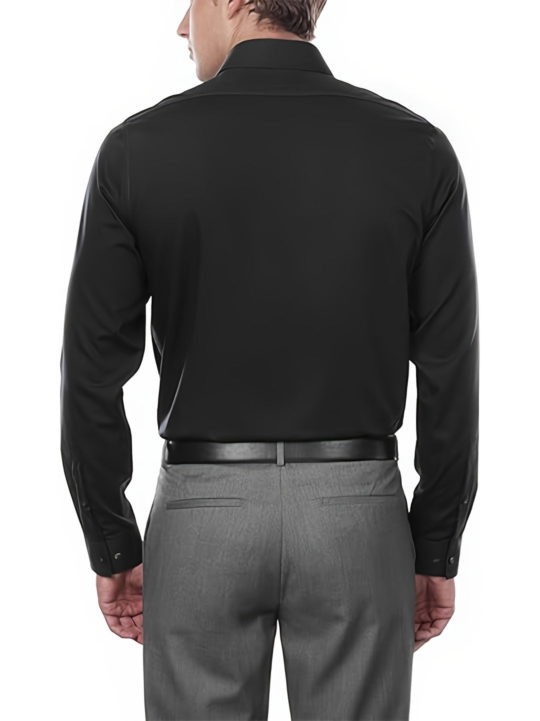 Chemise pour Homme | Classique & Formelle | Couleur Unie | Mélange Coton-Polyester