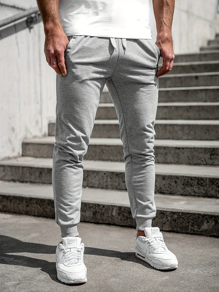 Pantalon de jogging pour hommes | Athlétique & Confortable | Poches & Cordon de serrage