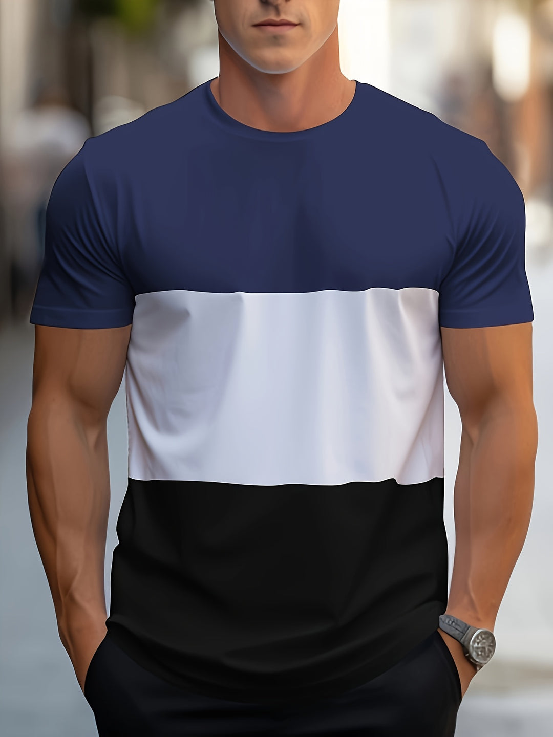 Chemise pour hommes | Confortable & Respirante | Manches Courtes | Printemps & Été