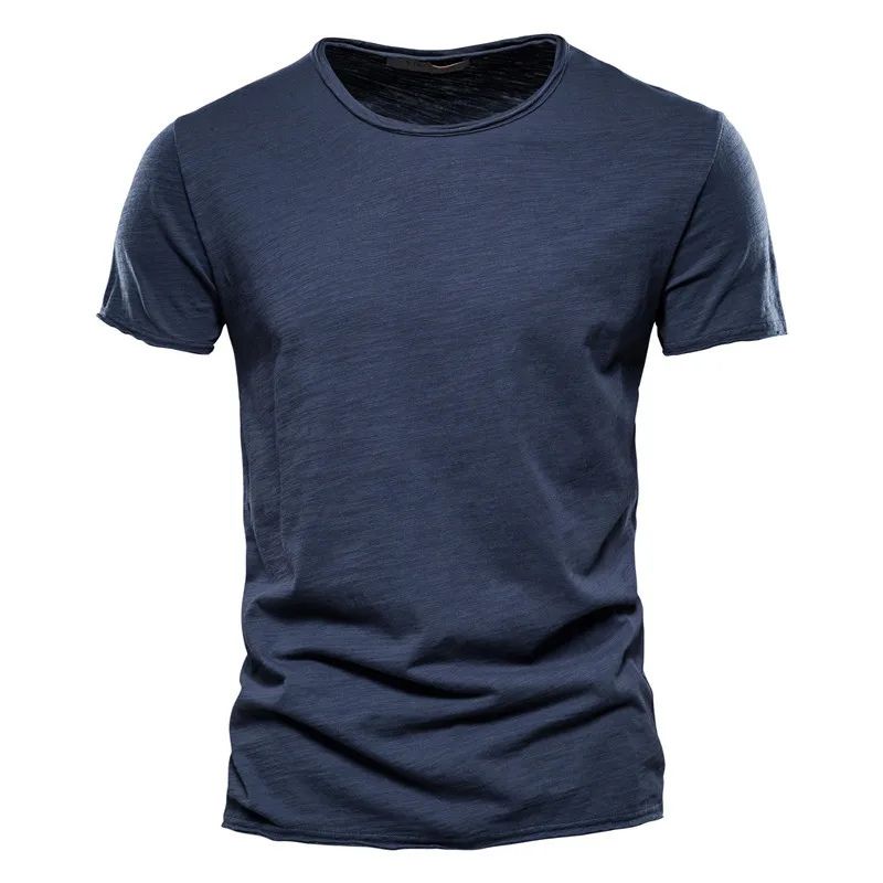 T-shirt Homme | Coupe Slim Fit | Coton Respirant | Manches Courtes | Haut Décontracté