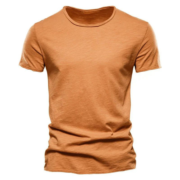 T-shirt Homme | Coupe Slim Fit | Coton Respirant | Manches Courtes | Haut Décontracté