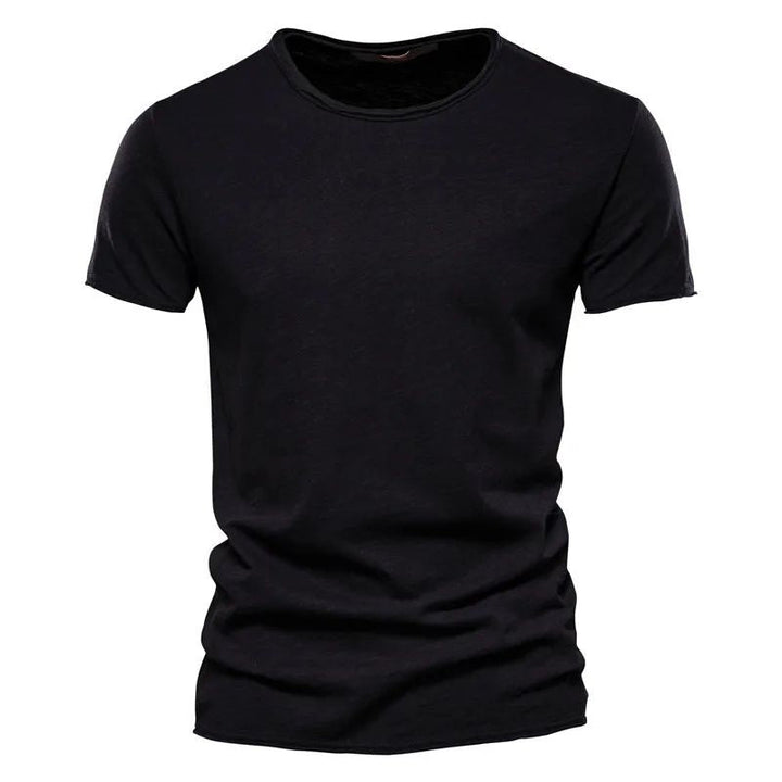 T-shirt Homme | Coupe Slim Fit | Coton Respirant | Manches Courtes | Haut Décontracté