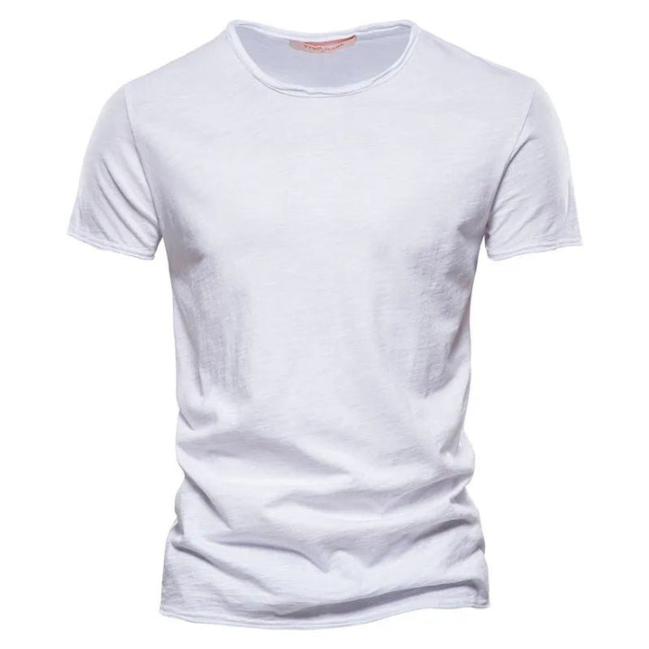 T-shirt Homme | Coupe Slim Fit | Coton Respirant | Manches Courtes | Haut Décontracté