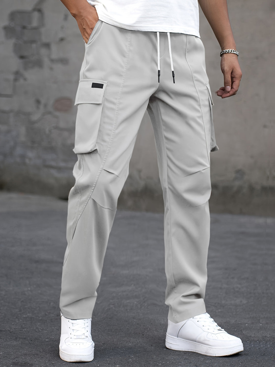 Pantalon Cargo Homme | Plusieurs Poches | Tendance & Confortable | Non-Élastique