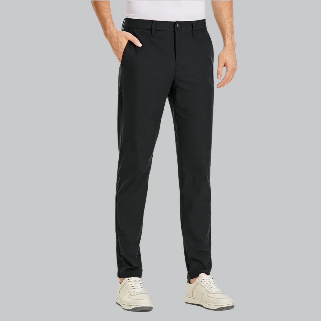 Pantalon Homme | Taille Élastique & Coupe Moderne | Confort Formelle & Décontractée