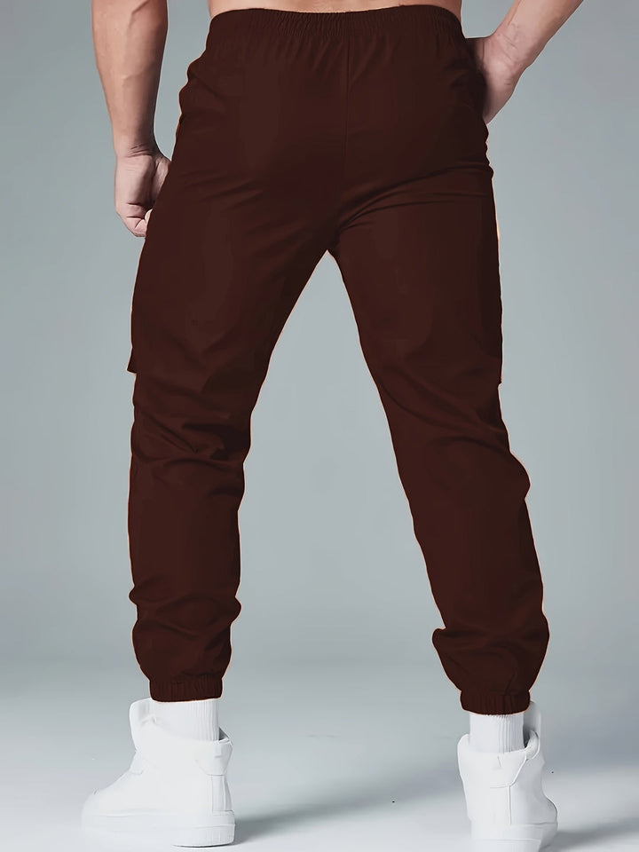 Pantalons Cargo Heren | Respirant & Coupe Lâche | Plusieurs Poches | Polyester
