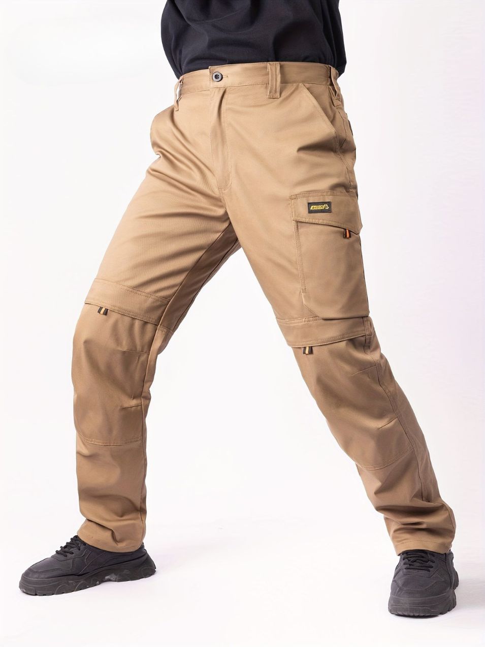 Pantalon de Travail Heren | Extensible & Durable | Plusieurs Poches | Compatible avec Genouillères