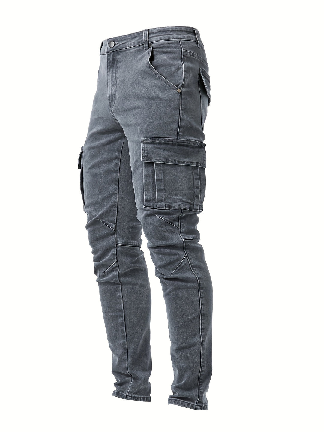 Jeans cargo Heren | Coupe slim | Plusieurs poches & Stretch | Style décontracté urbain