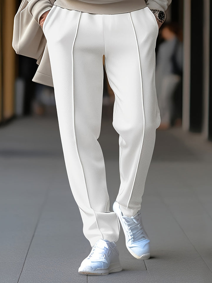 Pantalon de sport pour hommes | Léger & Respirant | Cordon de serrage | Coupe Slim