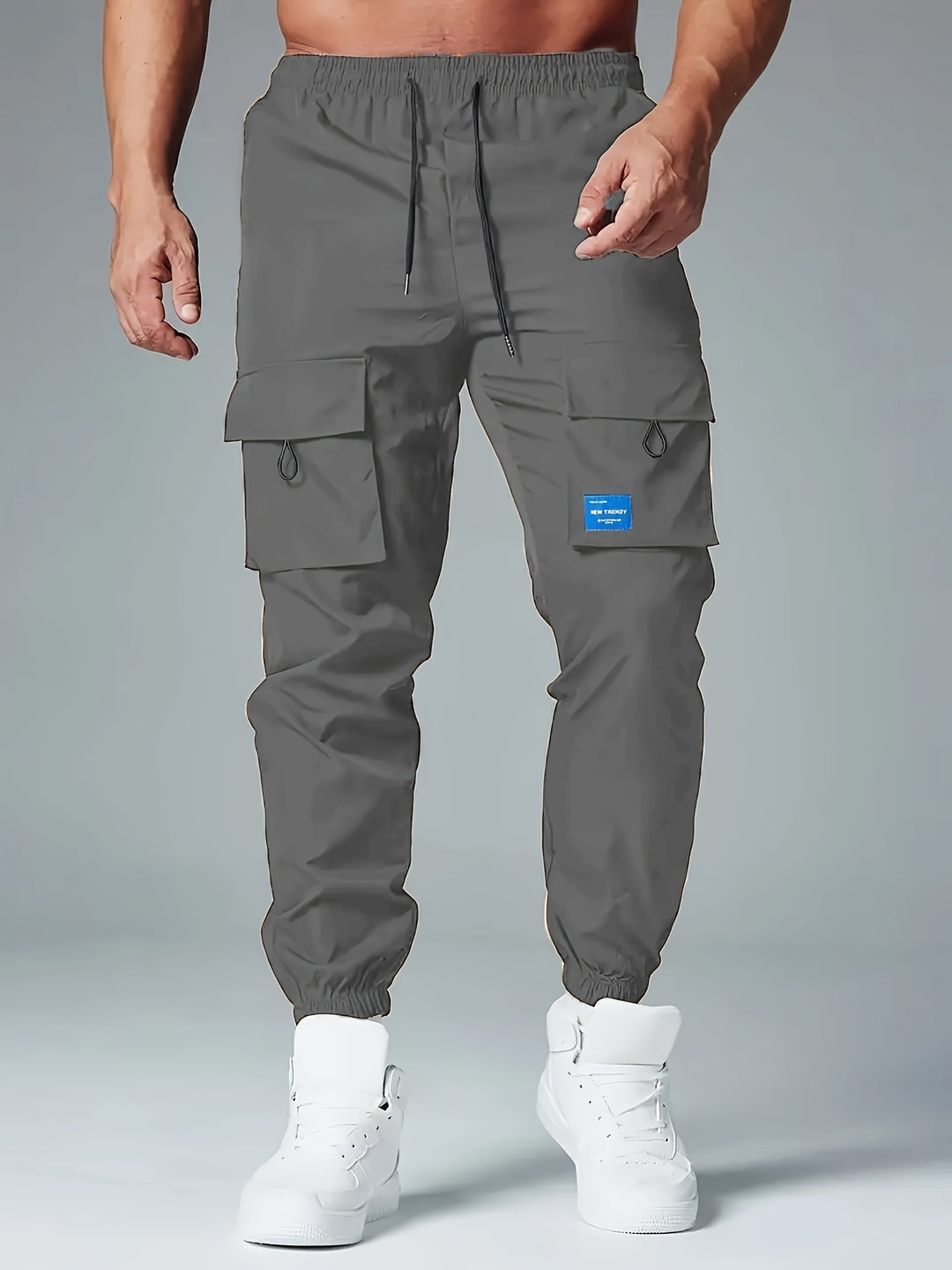 Pantalons Cargo Heren | Respirant & Coupe Lâche | Plusieurs Poches | Polyester